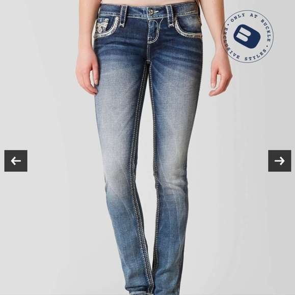 ❗️SALE❗️Rock Revival Corin Straight Stretch Jean 25/32 ❗️FREE SHIPPING❗️ - Picture 1 of 8